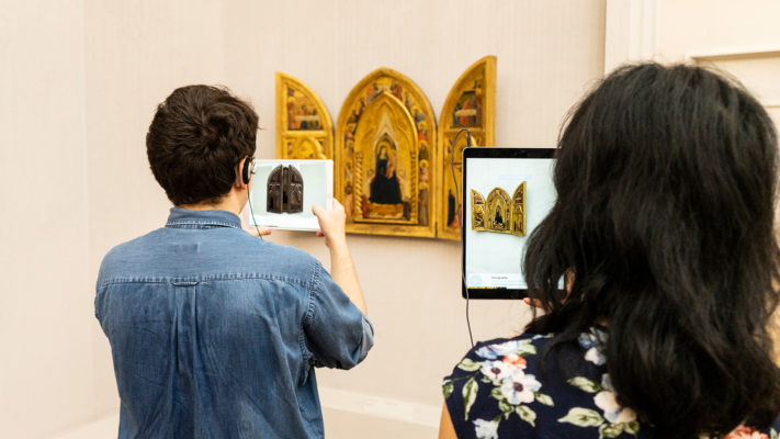 AR-Anwendung Gemäldegalerie