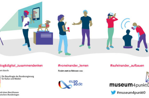 Digitale Konferenz museum4punkt0: Zukunft gemeinsam entwickeln